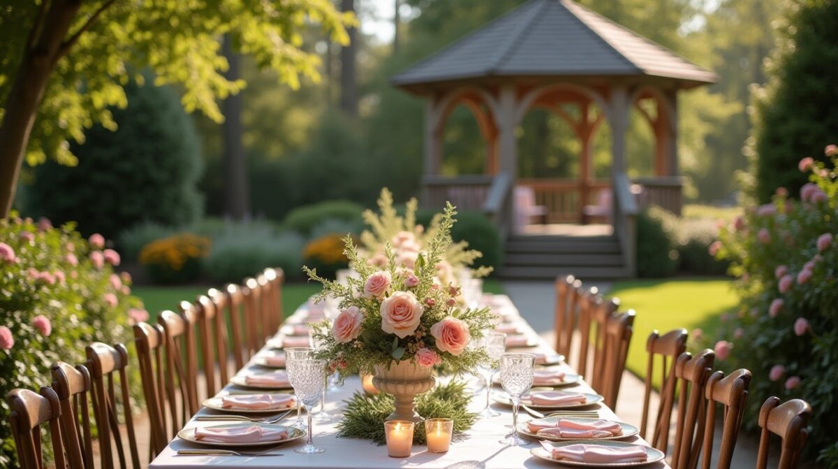 Décoration de mariage élégante et personnalisée pour une célébration unique