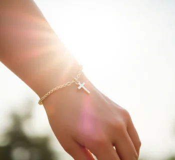 bracelet croix mode