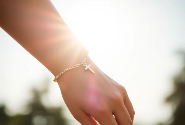 bracelet croix mode