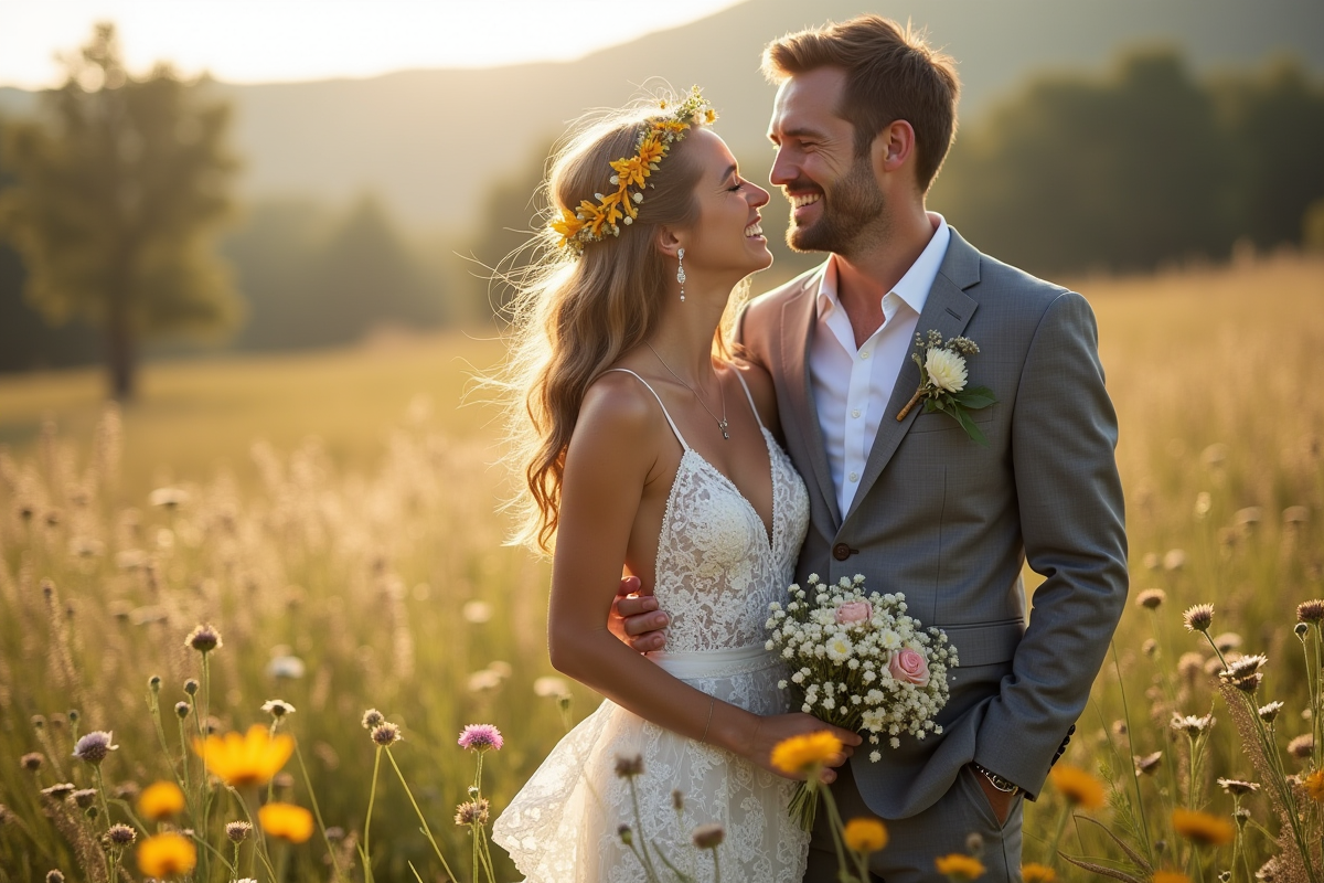 mariage bohème