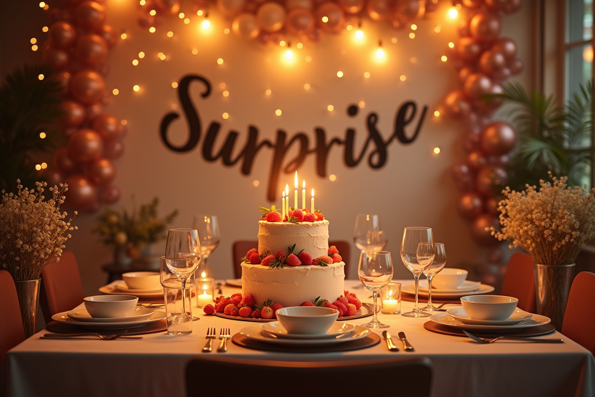 fête surprise